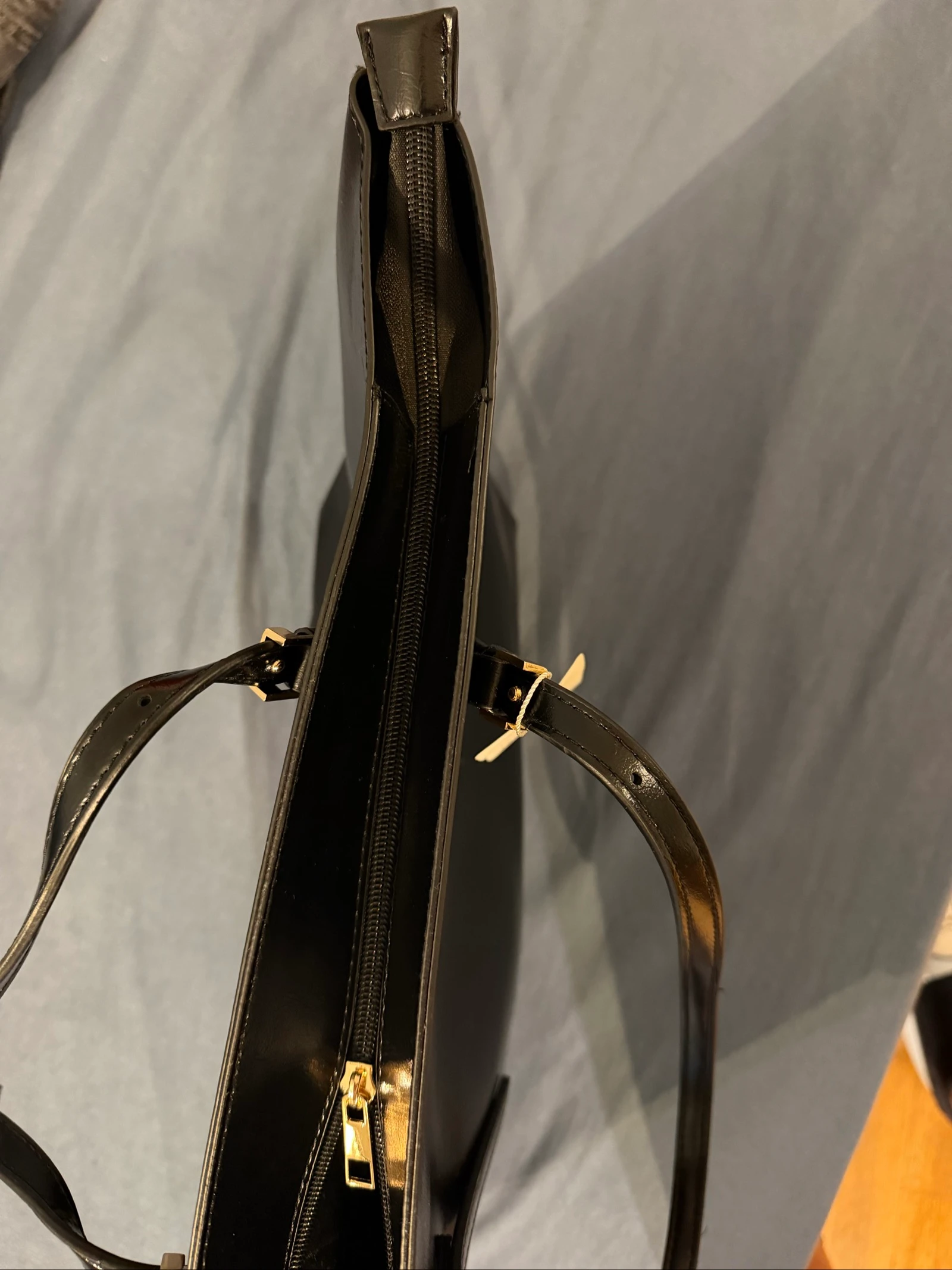 Bolsa de mão preta grande – photo 4